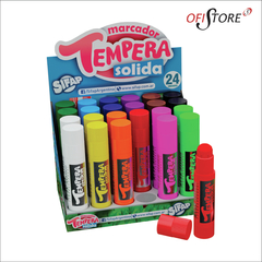 Tempera Solida Sifap x6 unid. colores clasicos (235) - comprar online