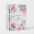 Agenda - Floral Peônias Rosa 33- Personalizada