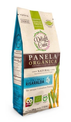 PANELA ORGANICA X 500 GR DELIGHT CANE - comprar online