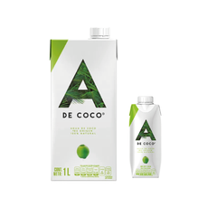 AGUA DE COCO A DE COCO (1 L/ 300 ML)