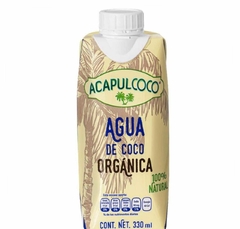 AGUA DE COCO ORGANICA ACAPULCOCO (1 L / 330 ML) - comprar online