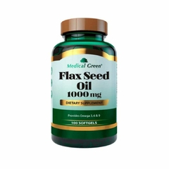 FLAX SEEDS OIL MEDICAL GREEN