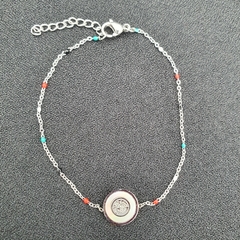 Pulseira com Pingente em Madreperola Luana