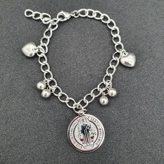 Pulseira com Pingente São Bento