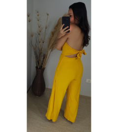 MACACAO FEMININO PANTACOURT MALHA CANELADA AMARELO - comprar online