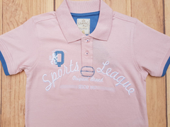 CAMISETA INFANTIL MENINO QUIMBY POLO SPORTS LEAQUE ROSA - comprar online