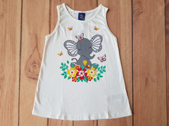 CONJUNTO INFANTIL MENINA BLUSA E SHORT ELEFANTE PIPA - comprar online