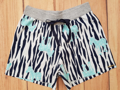 CONJUNTO INFANTIL MENINA BLUSA + SHORT ESTAMPA ZEBRA MARLAN na internet