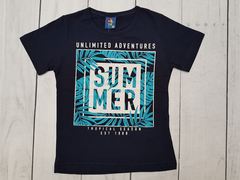 CONJUNTO INFANTIL MENINO CAMISETA SUMMER + BERMUDA LISTRADA VERÃO PIPA - comprar online