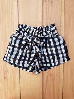 CONJUNTO INFANTIL MENINA COLORITTA BLUSA CIGANA E SHORT XADREZ - comprar online