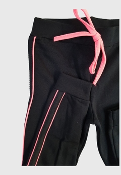 CALÇA INFANTIL MENINA JAKI MALHAS LEGGING COM PUNHOS MOLECOTTON PRETO na internet