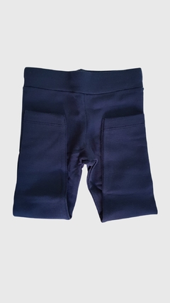 CALÇA INFANTIL MENINA JAKI MALHAS LEGGING MOLECOTTON AZUL MARINHO