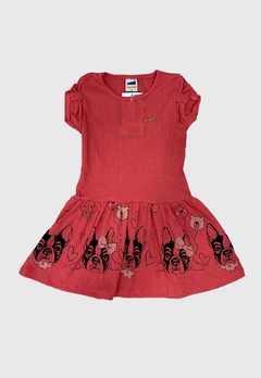 VESTIDO INFANTIL MENINA CACHORRINHO MARLAN