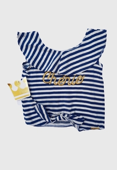 CONJUNTO INFANTIL MENINA COLORITTA BLUSA E SHORT CHERIE - comprar online