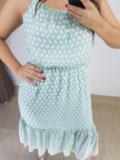 VESTIDO MIDI ESTAMPADO - loja online