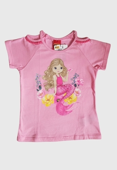 CONJUNTO INFANTIL MENINA KYLY BLUSA E SHORT SAIA SEREIA - comprar online