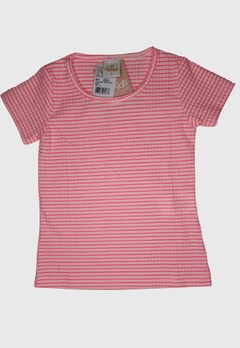 JARDINEIRA INFANTIL MENINA ALEKIDS E BLUSA NEON ROSA - loja online