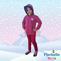 Conjunto Infantil Menina Jaki Molecotton Moleton Manga Longa Inverno na internet