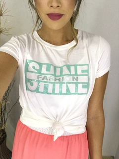 T-SHIRT SHINE na internet