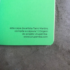 caderno urupemba collab Tami Martins sem elástico na internet