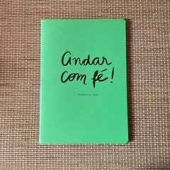 caderno com frases A6