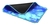 Mouse E Mousepad - Combo Vibes Mc200 Oex Azul 2400 Dpi Usb - Planetron