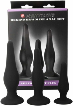 Pretty Love Beginner's Mini Anal Plug Kit -3 Plugs - comprar online