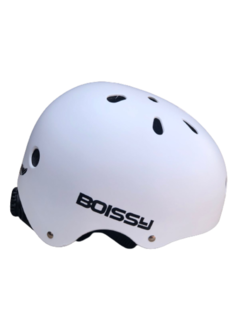Casco Boissy de Protección Multideporte Bici, Roller, Skate, Quad BLANCO - Emporio Deportes