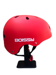Casco Boissy de Protección Multideporte Bici, Roller, Skate, Quad ROJO en internet