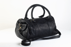 BOLSO BROOKLYN 100% CUERO - NEGRO - comprar online