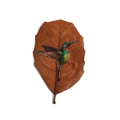 Beija-flor-rubi | moldura 13x18cm