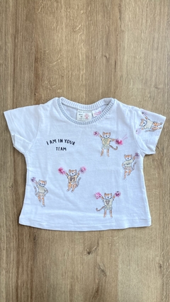 Remera Zara - Talle 3/6 meses