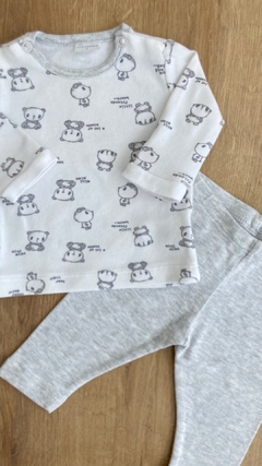 Conjunto Mimo - Talle S (3/6m) - pandas - comprar online