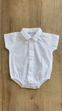 Body camisa Magdalena Espósito - Talle 0 meses