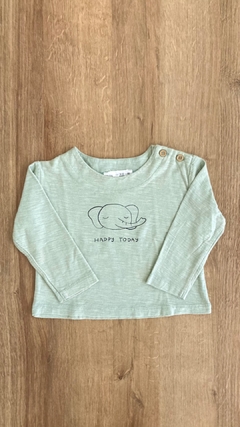 Remera Zara - Talle 9/12 meses