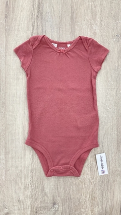 Body Carters - Talle 9 meses - Rosa vino