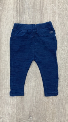 Pantalón Noppies baby - Talle 6 meses (68 cm) - Azul bordado - comprar online