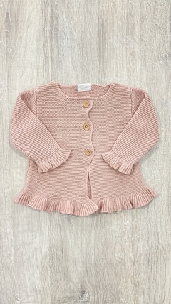 Cárdigan Primark - Talle 0/3 meses - Rosa