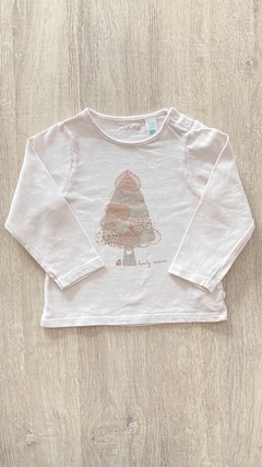 Remera Obaibi - Talle 18 meses (80cm) - Rosa Árbol