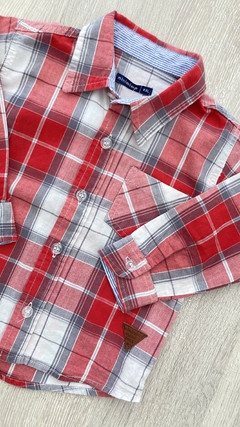 Camisa Mimo - Talle XXL (15/18 meses) cuadros - comprar online