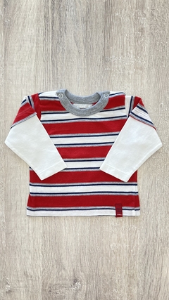 Remera Mimo - Talle M (6/9 meses) - rayas