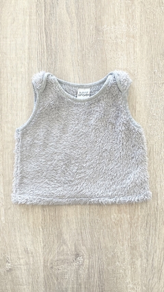 Chaleco Grisino - Talle 1/3 meses - gris