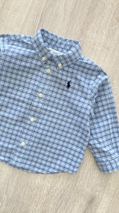 Camisa Polo Ralph Lauren - Talle 9 meses - cuadros - comprar online