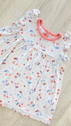 Vestido Broer - Talle 6/9 meses - cerezas - comprar online