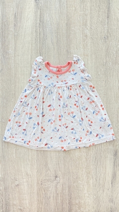 Vestido Broer - Talle 6/9 meses - cerezas