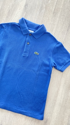 Chomba Lacoste - Talle 8 años - piqué - comprar online