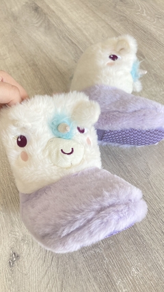 Pantuflas Ideas -Talle 27/28 - Unicornio