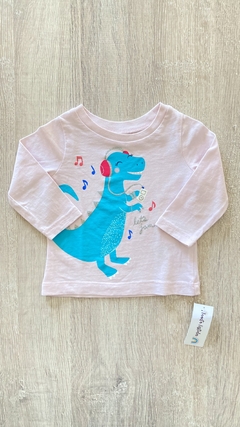 Remera Carters- Talle 6/9m - dino beba