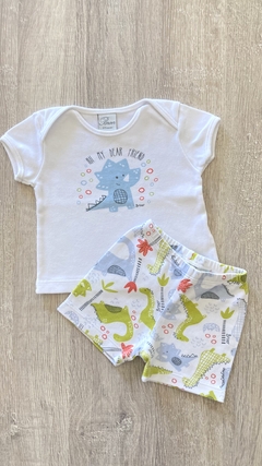 Conjunto Broer - Talle 1/3 meses - dinos