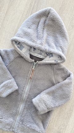 Campera Happy Life - Talle 9 meses - gris - comprar online